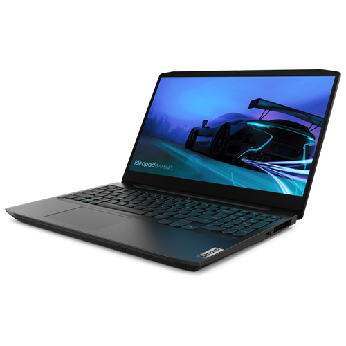 Ноутбук Lenovo IdeaPad Gaming 3 15IMH05, 15.6" (1920x1080) IPS/Intel Core i7-10750H/16ГБ DDR4/512ГБ SSD/GeForce GTX 1650 Ti 4ГБ/Без ОС, черный [81Y400P3RK]