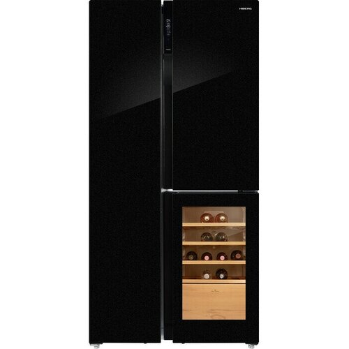 Холодильник Hiberg RFS-700DX NFGB inverter Wine 26929000₽