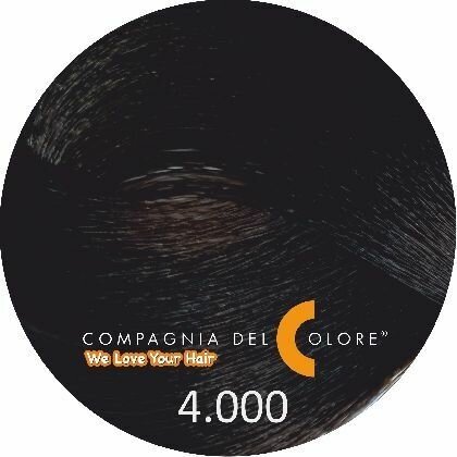 4.000 COMPAGNIA DEL COLORE Интенсивный натуральный коричневый краска для волос 100 МЛ оригинал