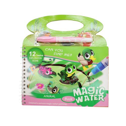 Ассорти Товаров Многоразовая Водная раскраска Животные + водный Маркер в комплекте