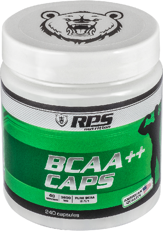 RPS BCAA+ CAPS, 240 капсул (240 капсул)