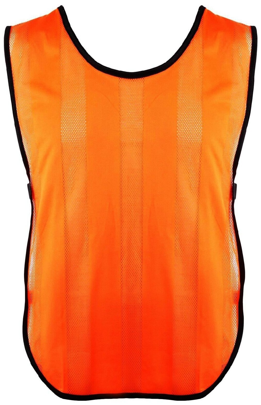 Манишка футбольная на резинке, цвет оранжевый