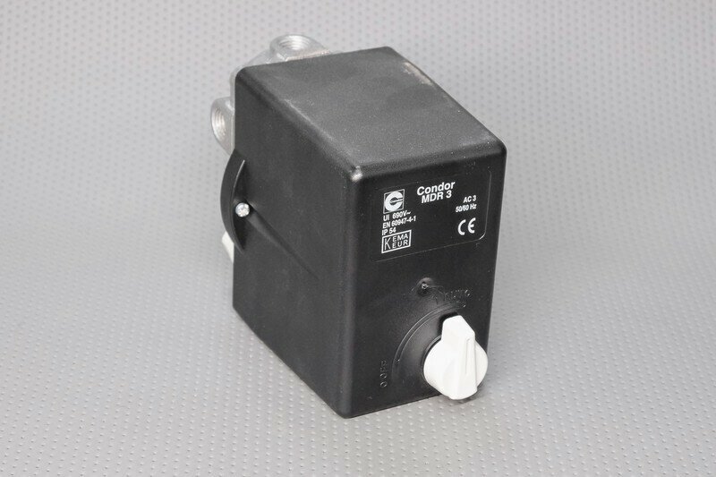 фото Реле давления MDR 3/16, 20А резьба 1/4"х3/8". Condor