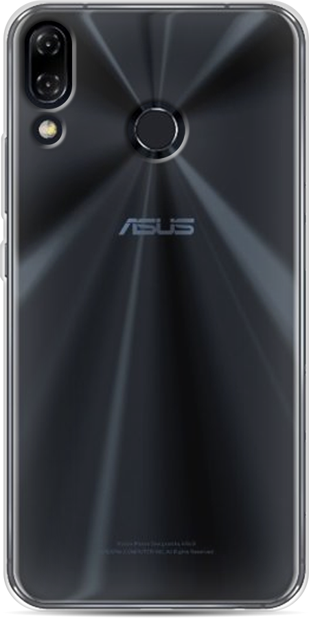 Силиконовый чехол на Asus Zenfone 5 ZE620KL / Асус Зенфон 5 ZE620KL, прозрачный