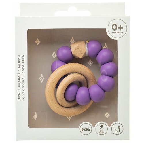 Miyoumi / Круговой грызунок прорезыватель - Purple