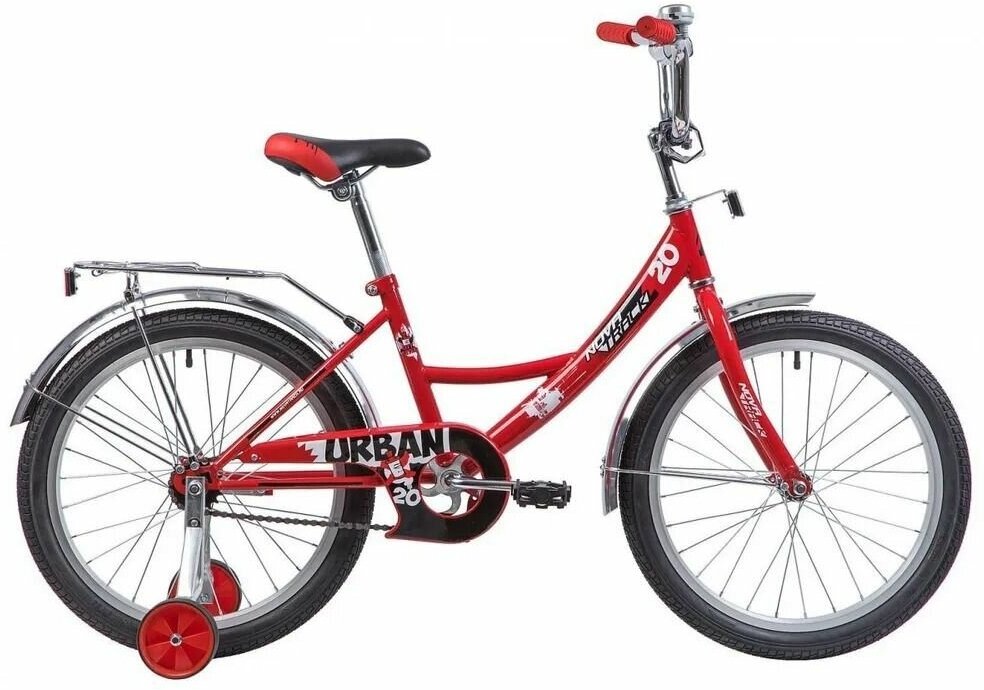 фото Детский велосипед Novatrack Urban, BL9, 20", красный