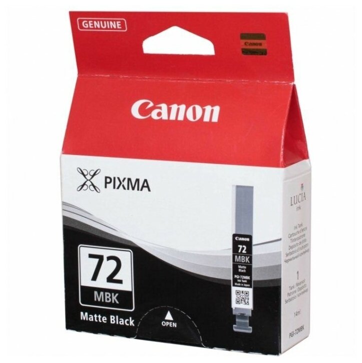 Картридж Canon PGI-72MBK для PRO-10 матовый черный 1640 фотографий - фото №10