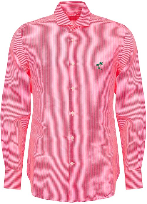 Рубашка MC2 Saint Barth, размер XL, розовый