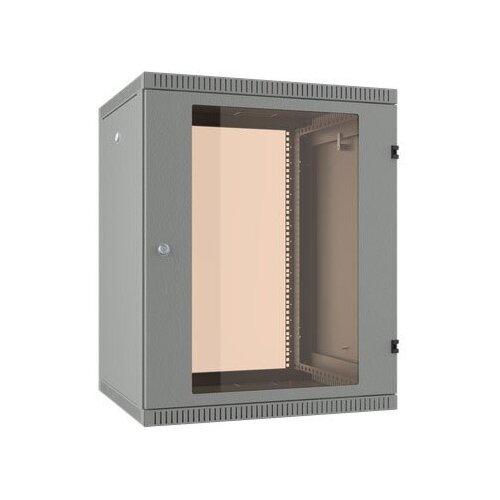 Шкаф коммутационный NT WALLBOX 15-63 G (084700) настенный 15U 600x350мм пер. дв. стекл направл. под закл