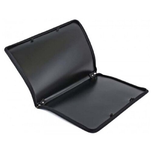 Папка для чертежей и рисунков A3 с ручками на молнии пластик черная 239₽