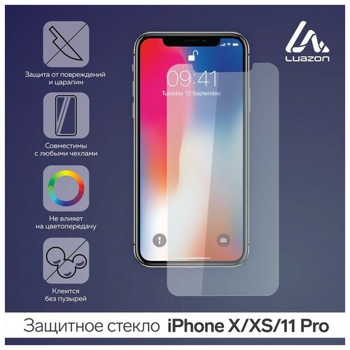 Luazon Home Защитное стекло 2.5D LuazON для iPhone X/XS/11PRO