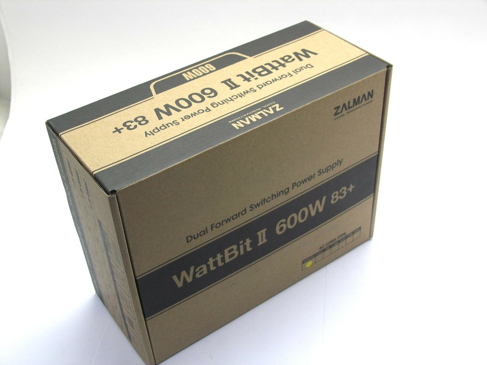 Блок питания Zalman Wattbit II ZM600-XEII 600W черный