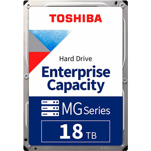 Жесткий диск Toshiba SATA-III 18Tb MG09ACA18TE Server Enterprise Capacity (7200rpm) 512Mb 3.5 жесткий диск toshiba enterprise capacity 18тб sata iii 3 5 mg09aca18te