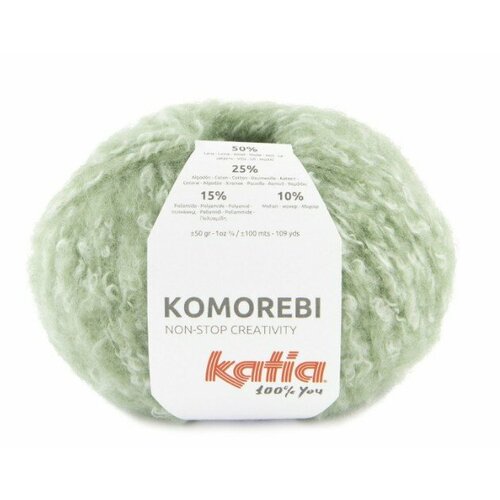 Пряжа Katia Komorebi, 76 - Бледно-зеленый
