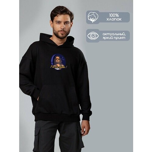 фото Худи hypnotica, размер xs, черный