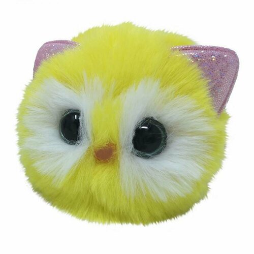 Игрушка мягконабивная Пушистик-Котик 65 см желтый 456₽