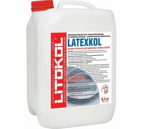 LATEXKol м-латексная добавка для клеев (8,5 kg can)