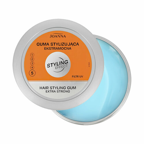 Резинка жевательная для укладки волос `JOANNA` Silver jar 100 гр joanna воск для укладки волос joanna brilliantine 45 гр