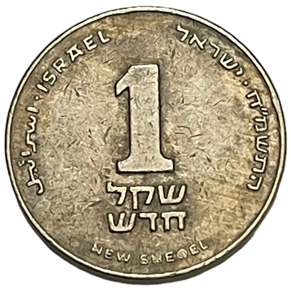 Израиль 1 новый шекель 1989 г. (5749)