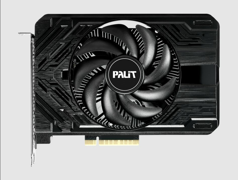 Видеокарта Palit GeForce RTX 4060 8192Mb, StormX 8G (NE64060019P1-1070F) 1xHDMI, 3xDP, Ret