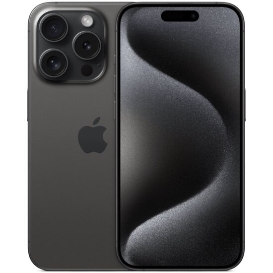 Смартфон Apple iPhone 15 Pro 1Tb MTQH3ZA/A Черный титан