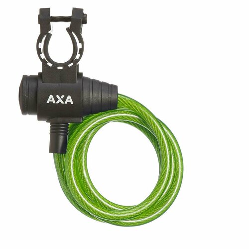 фото Замок велосипедный axa zipp (green)