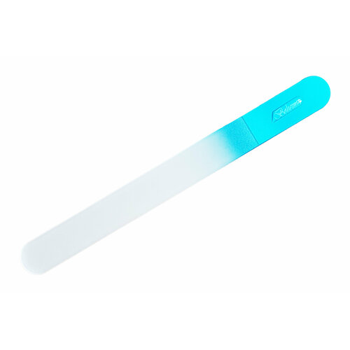 Пилка стеклянная полирующая Bohemia 195 мм для ламинирования ногтей, голубая