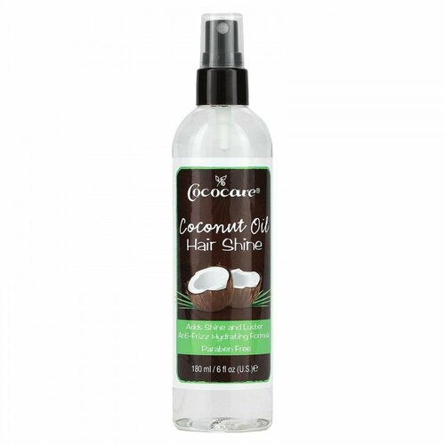 Cococare, Coconut Oil Hair Shine, 6 fl oz (180 ml)