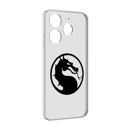 Чехол MyPads Mortal-Kombat-2 мужской для Tecno Spark 10 Pro задняя-панель-накладка-бампер
