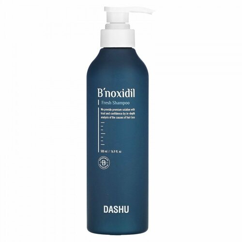 Dashu, B' noxidil, Fresh Shampoo, 16.9 fl oz (500 ml)