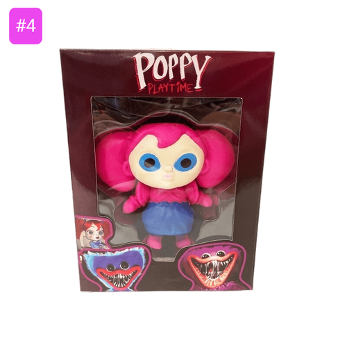 Игрушка антистресс тянучка, силиконовая фигурка героев Хаги-Ваги / Кисси Мисси Poppy PlayTime NO. ST-912, комплект 6шт