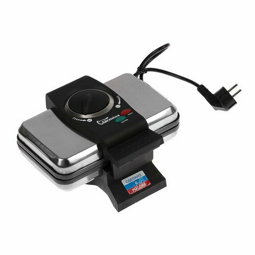 Электровафельница ЭО-1 1000 Вт орешки дробеструйное покрытие серебристая 437300₽