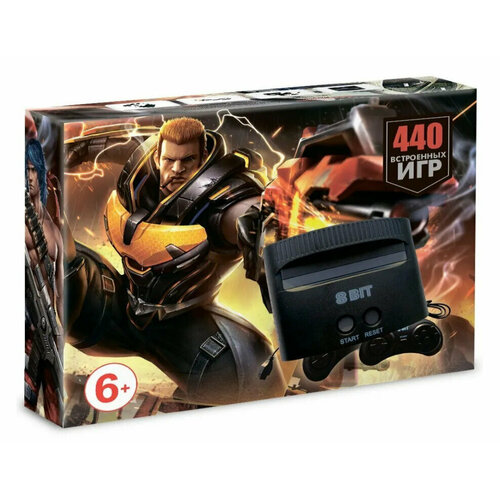 Игровая Приставка 8-bit Contra 440 игр 289100₽
