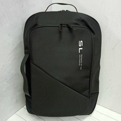 Рюкзак SL-773 Черный 43*30*10 см, текстиль/полиэстер, 2 отделения, 1 наружный карман, 6 внутренних