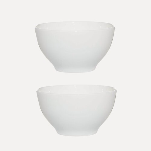 Изображение товара Пиала, 12х6 см, набор из 2 шт, фарфор F, белая, Ideal white, Kuchenland