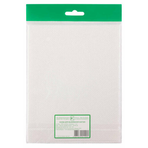 Канва «ПНК им. Кирова» для вышивания картин 14 ct, 30 х40 см