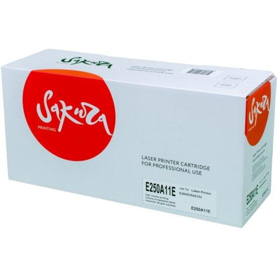 Картридж Sakura Printing Sakura E250A11E для Lexmark E250/E350/E352, черный, 3500 к.