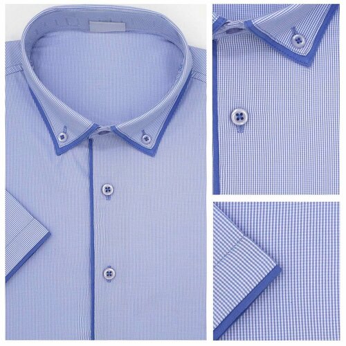 Рубашка Bottoner, размер S, голубой