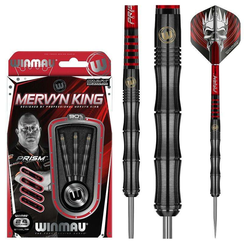 Дротики Winmau Mervyn King ONYX 24gr 1413.24 (793) NEW`23