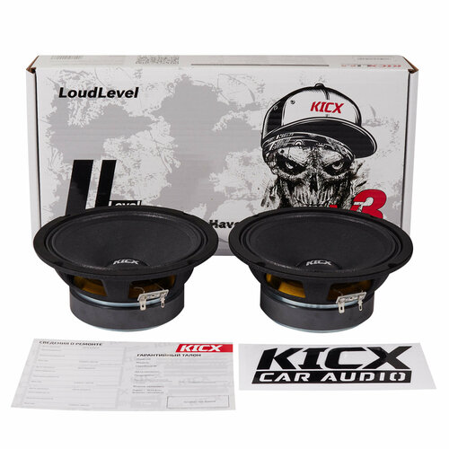 Эстрадная акустика Kicx LL 65 ver 3 4345₽