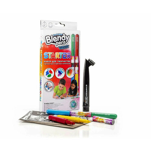 Набор для творчества Blendy pens 4шт фломастеры-хамелеон CK1001