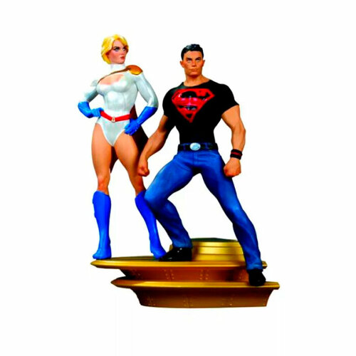 Фигурка Superman Family Multi-Part Statue Part 1-Superboy & Power Girl 10