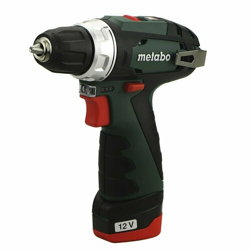 Шуруповерт аккумуляторный Metabo PowerMax BS Basic 2х20 Ач Li-Ion 12 В 1557400₽