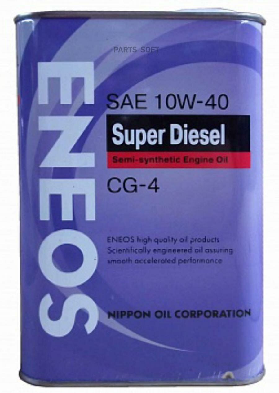 ENEOS 8801252021551 Масо ENEOS Super Diesel CG-4 10W40 п\с 1