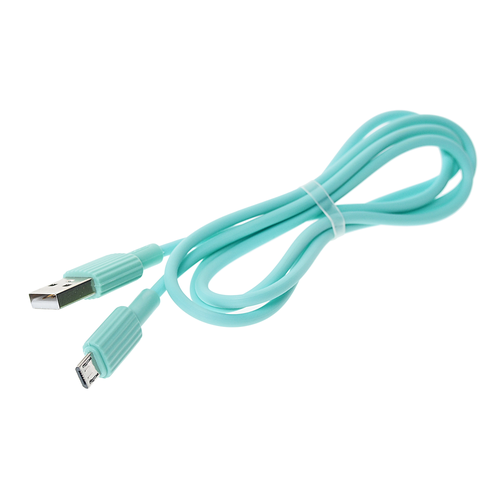 Кабель micro USB 1м зеленый XO