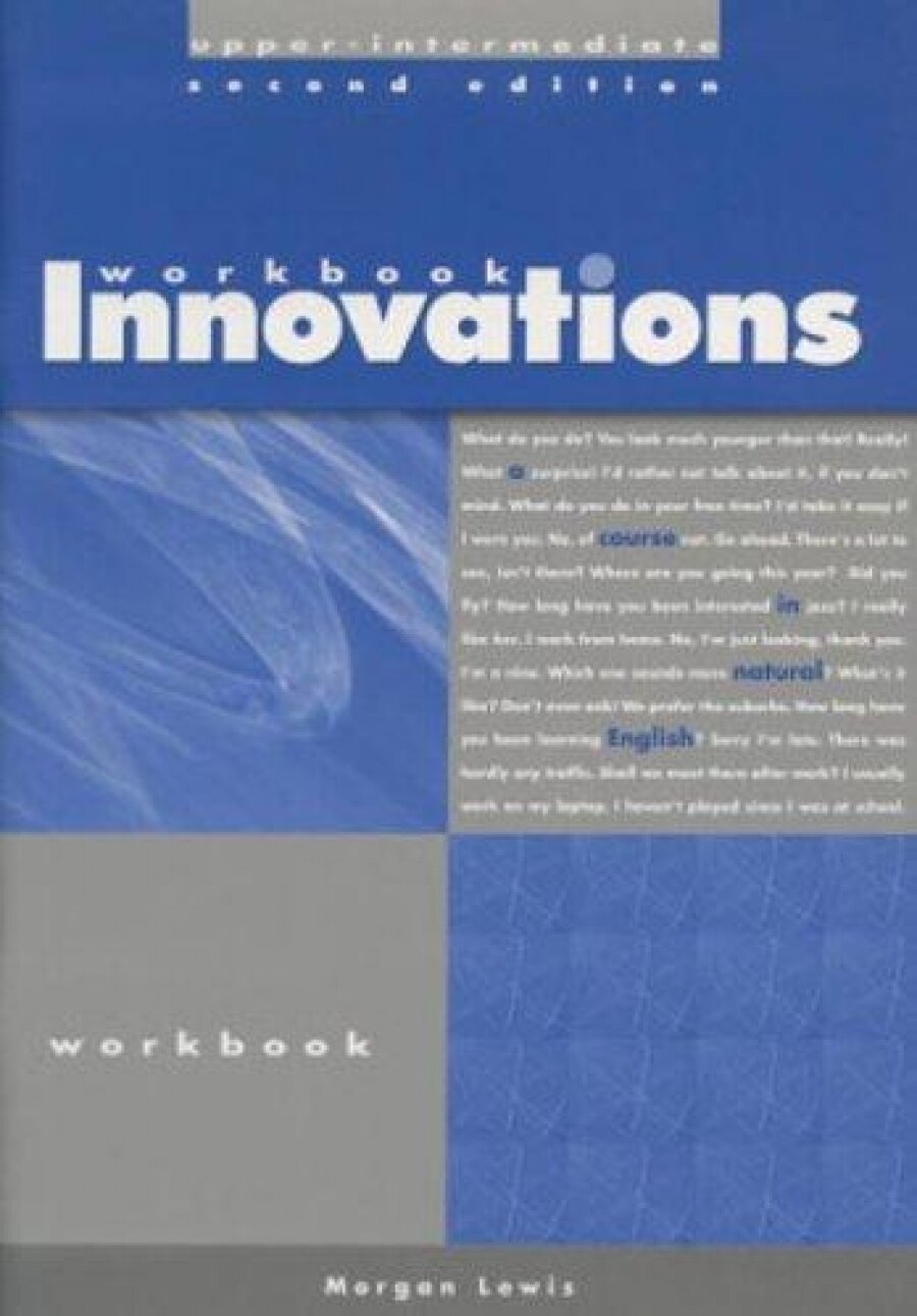 Книга Innovations Upper Intermediate Workbook without key - фото №1