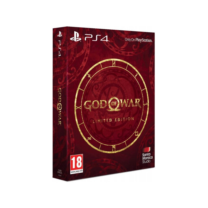 God of War Limited Edition (PS4/PS5) рус. обложка полностью на русском языке