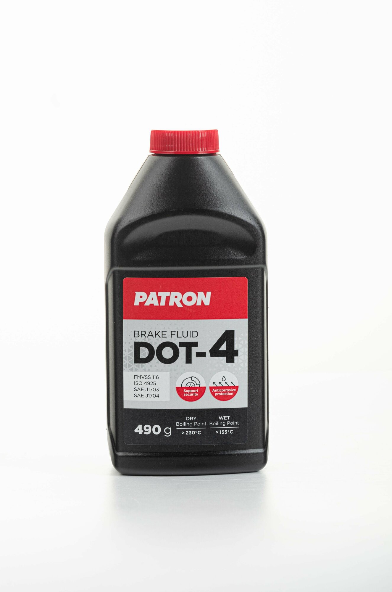 Жидкость тормозная PATRON PBF450 490 мл.