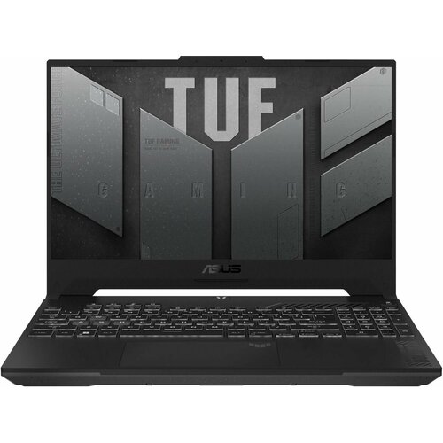 Ноутбук игровой ASUS TUF Gaming A15 FA507NV-LP089 90NR0E85-M00700 156 IPS AMD Ryzen 7 7735HS 32ГГц 8-ядерный 16ГБ DDR5 512ГБ SSD NVIDIA GeForce RTX 4060 для ноутбуков - 8 ГБ без операционной системы серый 13835100₽
