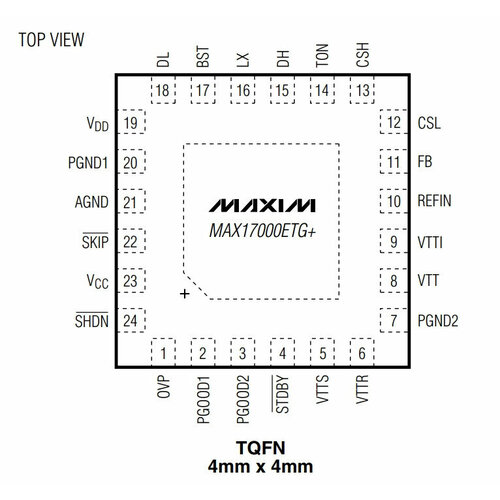 Микросхема MAX17000